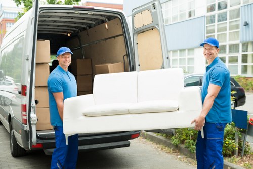 Removal team helping with a home move in Seven Kings