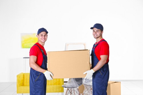Professional man and van helping with a residential move in Seven Kings