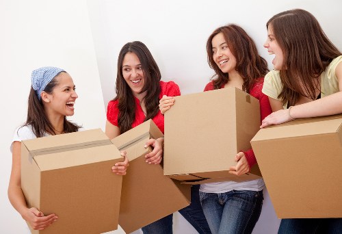Local office relocation team managing loading and transport in Seven Kings