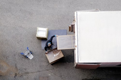 Local removal company vehicle supporting a move in Seven Kings