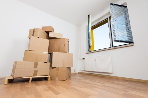 Seven Kings moving van helping with a local property relocation
