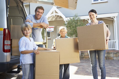 Packing and loading commercial furniture for a move in Seven Kings