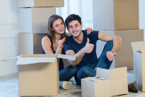 Removing old sofas and household furniture from a Seven Kings property