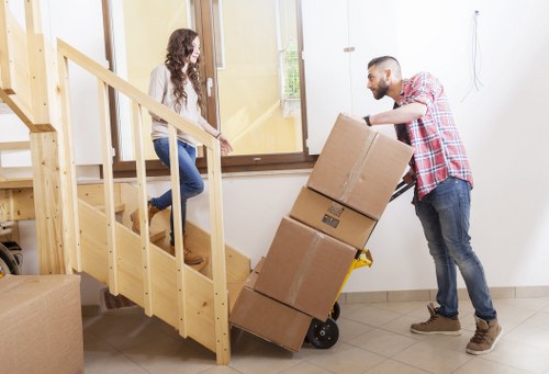 Seven Kings man and van helping with boxes and household items