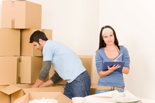 Busy Seven Kings street with practical moving access considerations
